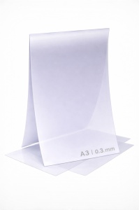 Folie protectie tip U A3 antireflectiva 0.3 mm pentru rame ABS