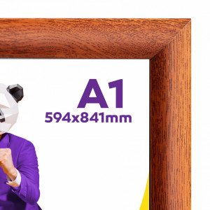 Rama click poster wood 25 mm format A1 ( 594 x 841 mm)