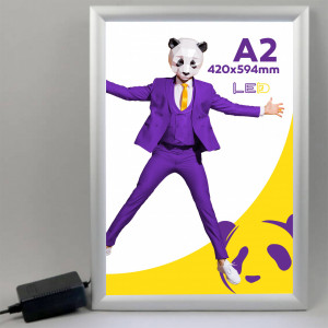 Rama click, aluminiu, A2, LED