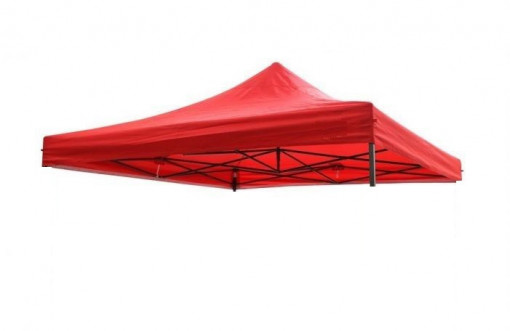 Acoperis Impermeabil Pavilion Pliabil 3 x 3 M , Rosu