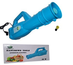 Pompa de stropit electrica DanubewdTools®, 20 litri + Atomizor Electric, lance inox 100 cm extensibila, sita filtrare, 5 +1 duze incluse, Albastra - Img 6