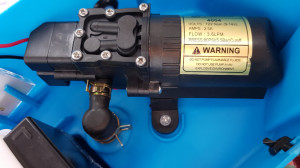 Pompa stropit electrica Danubewd Tools®, 12 Litri, 5.5 bar , acumulator 12V 8AH , 5 duze - Img 8