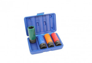 Set tubulare cu protectie pentru jante aliaj 4 buc, Dimensiuni 17-19-21-22 mm - Img 4