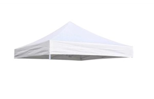 Acoperis Impermeabil de 4,2 kg pentru Pavilion Pliabil 3x3 M, Alb, Danubewd Tools ®