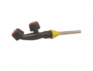 Lance extensibila pentru pomi, Inox , 208 cm, duza dubla, universala pentru pompa de stropit - Img 3