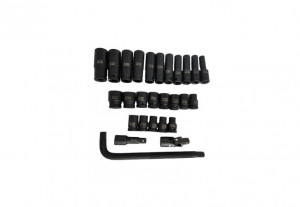 Trusa tubulare lungi si scurte 1/2'', 27 piese, Danubewd Tools - Img 2