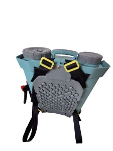 Pompa stropit electrica Danubewd Tools®, 16 Litri, regulator presiune, tija inox 100 cm, vermorel cu acumulator, 5 + 1 duze, spatiu depozitare duze - Img 4