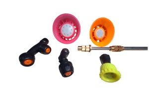 Pompa de stropit electrica/ Pulverizator , 12 litri, acumulator, regulator de presiune, lance inox 100 cm extensibila, 5 +1 duze incluse, Autonomie mare, DanubewdTools®, Model 2026 - Img 6