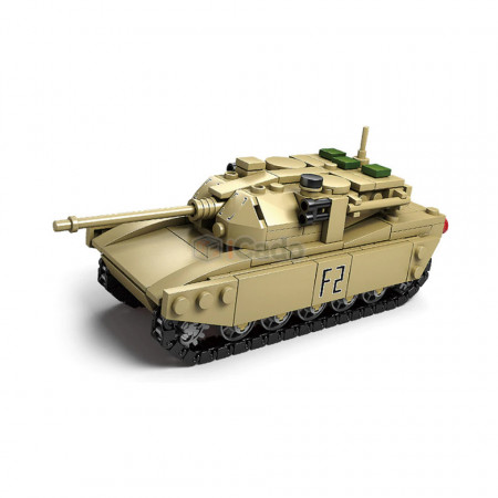 Tanc F2 format din 325 Piese de la KAZI model KY84044 poza 1