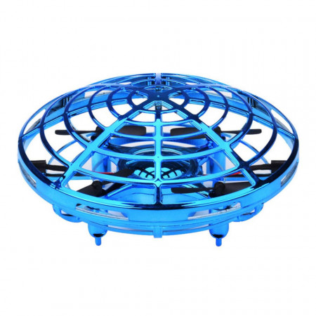 Mini Dronă OZN, UFO cu 5 senzori și lumini, Farfurie Zburătoare model HJ2088 poza 1