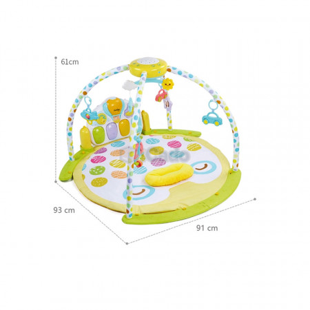 Saltea de joacă cu proiector și carusel Lay & Play model 8870 poza 2