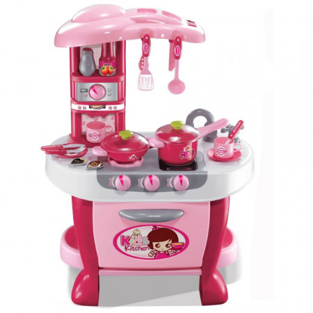 Bucătărie copii cu 31 accesorii Little Chef model 008-801
