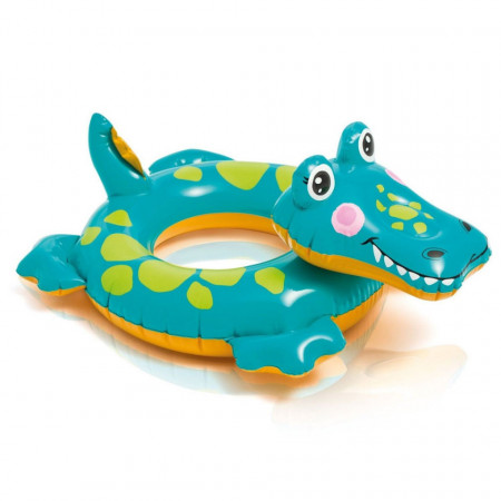 Colac în formă de crocodil dimensiune 71 x 56 cm marca Intex