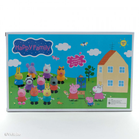 Purcelușii Peppa Pig - Set de 10 figurine poza 3