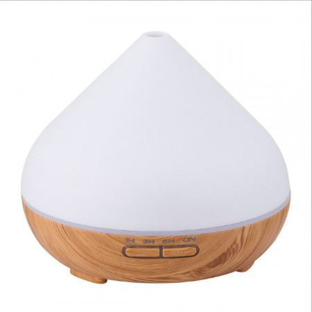 Umidificator, Difuzor de Aromă, Aromaterapie de 500 ml. Umidificator cu difuzor cu ultrasunete. Material: ABS + PP