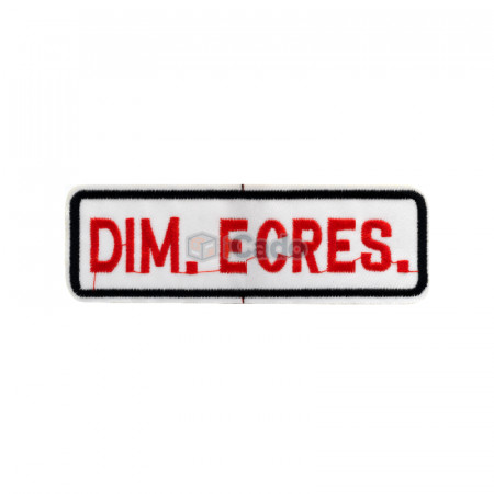 Emblema brodata 11.5x4cm