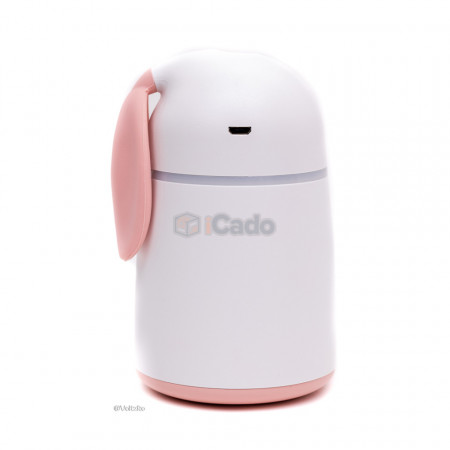 Umidificator, Difuzor Aromă, Aromaterapie de 170 ml - Iepure alb poza 3