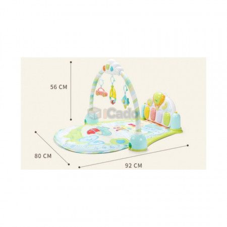 Saltea de joacă cu pian Lay & Play model 8869B poza 5