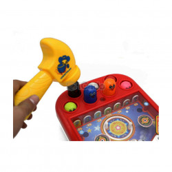 Joc Pinball cu Ciocan - 618A (3xAA) poza 2