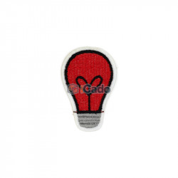 Emblema brodata in forma de bec 4x6cm