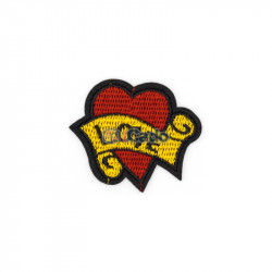 Emblema brodata Love 6x5cm