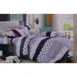 Lenjerie de pat cu 6 piese din bumbac finet 240 x 220 cm LP6PF-29