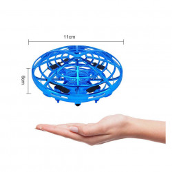 Mini Dronă OZN, UFO cu 5 senzori și lumini, Farfurie Zburătoare model HJ2088 poza 2