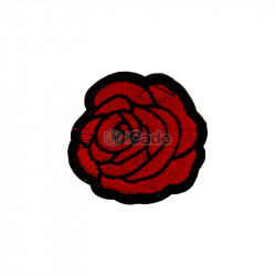 Trandafir brodat 5x5cm
