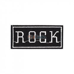 Emblema brodata Rock 8x3.5cm