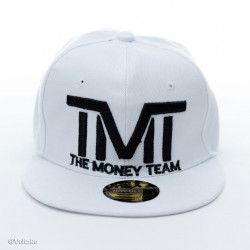 Șapcă logo The Money Team albă poza 2