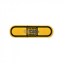 Broderie in forma de plasture 9x2.5cm