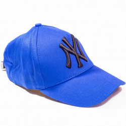 Șapcă albastră logo New York negru
