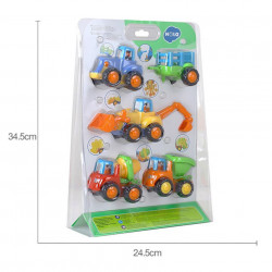 Set de 4 Vehicule Utilitare, model Hola 326 poza 7