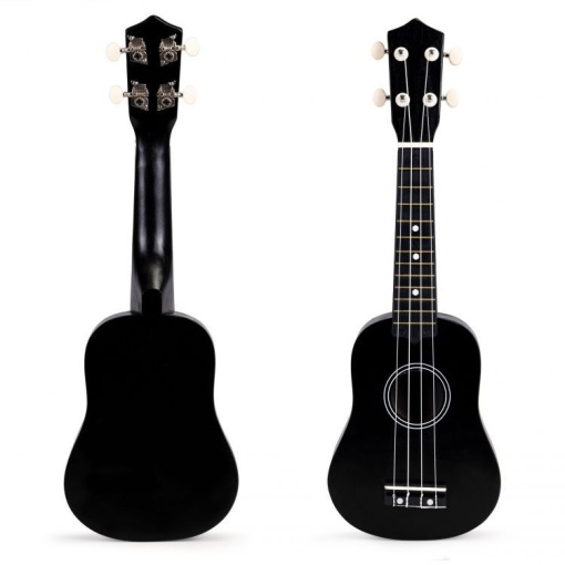 Ukulele gitara za djecu 4 zice crna