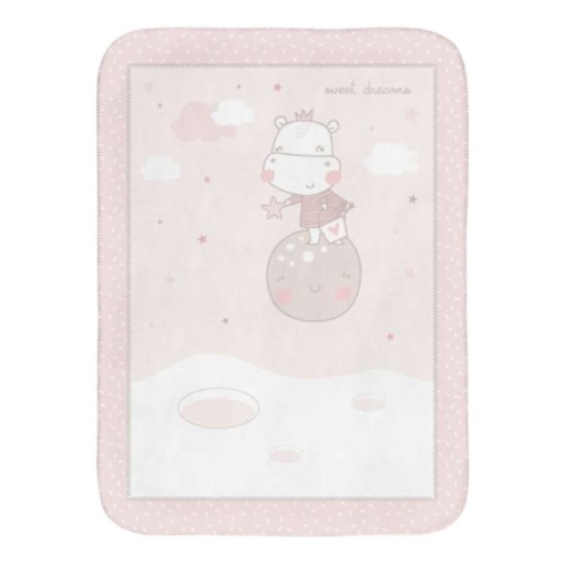 Kikka boo super mekano ćebe 80/110cm HIPPO DREAMS