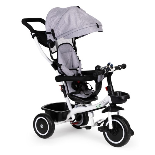 TRICIKL SA ROTIRAJUĆIM SJEDIŠTEM 360 GRAY ECOTOYS