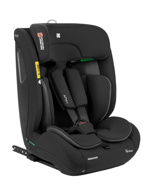Kikka Boo autosjedište 76-150 cm i-Flit i-SIZE Black