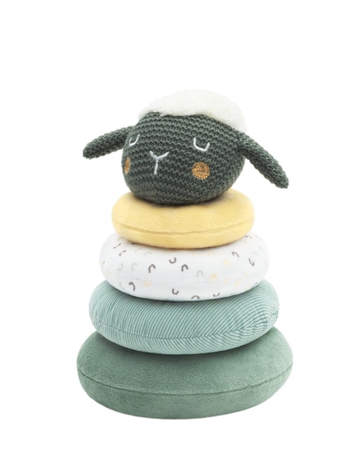 Kikka Boo Igračka za slaganje – toranj “Sleepy Sheep”