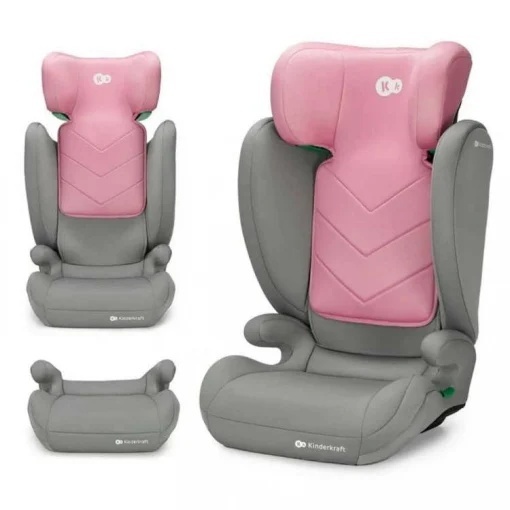 KINDERKRAFT AUTOSJEDIŠTE I-SPARK I SIZE PINK