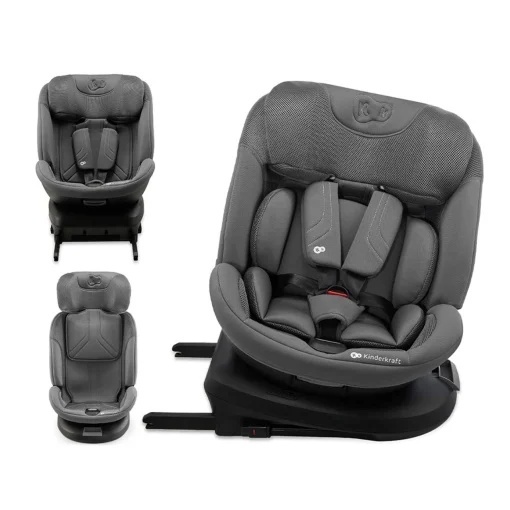 KINDERKRAFT AUTOSJEDIŠTE XPEDITION3 I-SIZE 40-150CM GREY