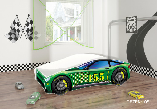 KREVET ZA DJECU AUTOMOBIL 160x80cm - 05