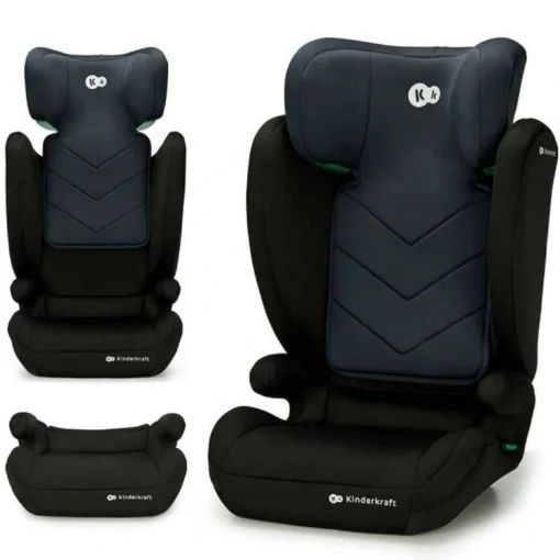 KINDERKRAFT AUTOSJEDIŠTE I-SPARK I SIZE BLACK