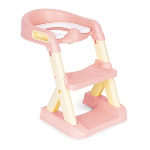 ADAPTER ZA WC ŠOLJU ZA DJECU SA STEPENIKOM ECOTOYS PINK - Img 2