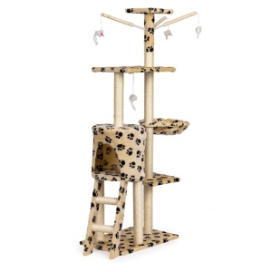 Češko za mačke 138cm XL leo beige - Img 2