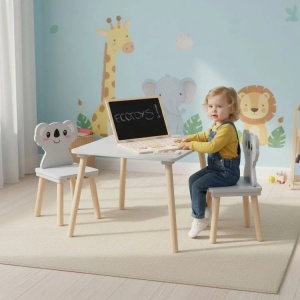 Dječiji set namještaja Koala – sto + 2 stolice , ECOTOYS - Img 3