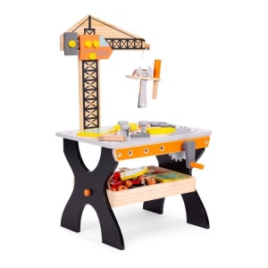 Drvena radionica za djecu, sto sa alatom – ECOTOYS - Img 6