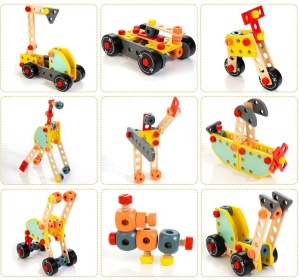 Drvena radionica za djecu, sto sa alatom – ECOTOYS - Img 10