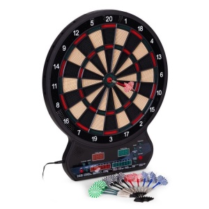Elektronski pikado 42 cm sa LCD ekranom, 27 igara, set sa 12 pikada - Img 7