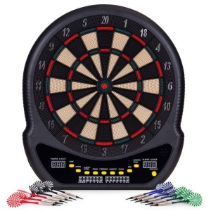 Elektronski pikado 48 cm sa LCD ekranom, 27 igara, set sa 12 pikada - Img 4