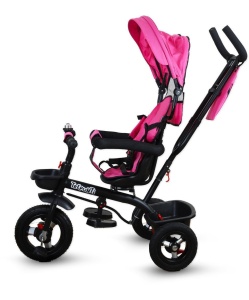 Jungle Trepunti tricikl za djecu do 25 kg, Pink